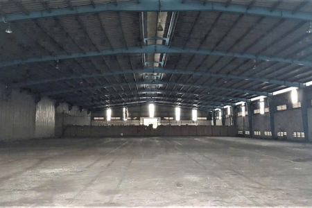 Cho thuê kho xưởng mặt tiền đường vĩnh lộc DT 20x50 cho thuê 80 triệu 