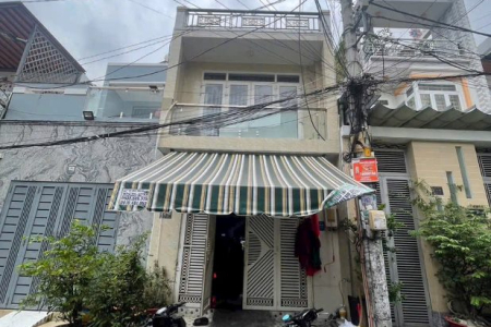 nhà bán hẻm 1/2 đường phạm quý thích DT 4,1x13 đúc 2 tấm bán 6,3 tỷ 