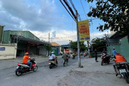 Bán Kho Xưởng 1000m2 mặt tiền Tân thới nhất 8, Quận 12,  gần KCN Tân Bình 